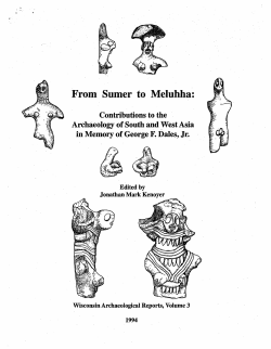 From` Sumer to Meluhha