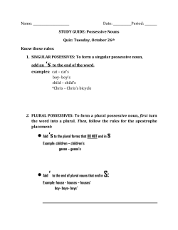 STUDY GUIDE - TeacherWeb