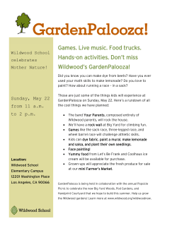 GardenPalooza! - Wildwood School
