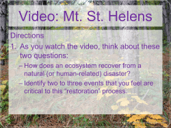 Ecological Succession