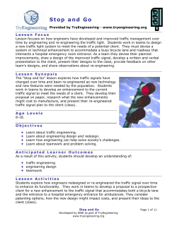 Stop and Go - TryEngineering