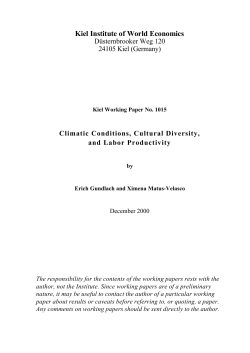 Kiel Institute of World Economics