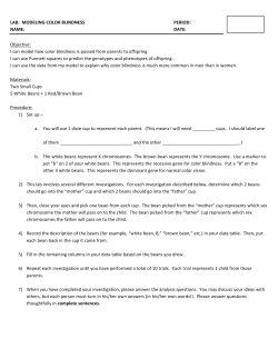 I can model how color blindness is passed from