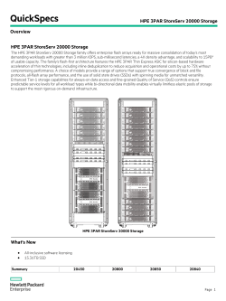 HPE 3PAR StoreServ 20000 Storage
