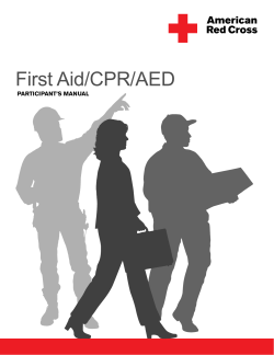 First Aid/CPR/AED - The Community YMCA