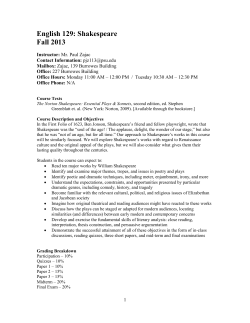 ENGL 129 - Sites@PSU