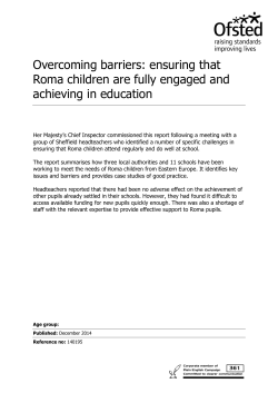 Overcoming barriers - Babington Community College