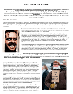 escape from the shadow