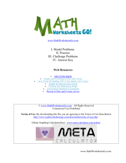 Graphing sine and cosine practice