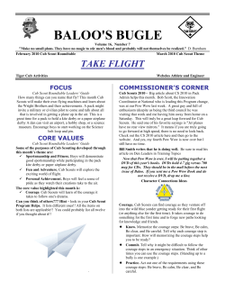 baloo`s bugle - US Scouting Service Project