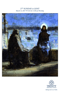 March 12, 2017 - Trinity Presbyterian, Atlanta