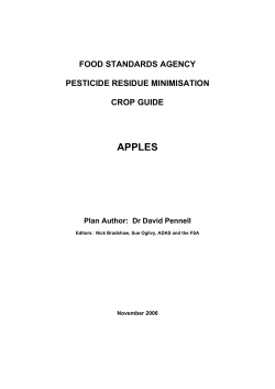 apples - Food Standards Agency