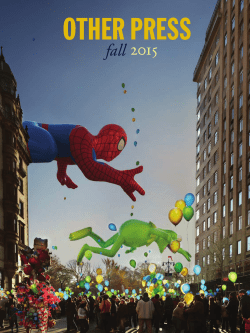 fall 2015 - Other Press
