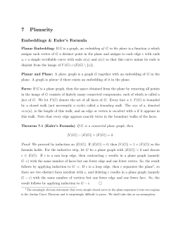 7 Planarity