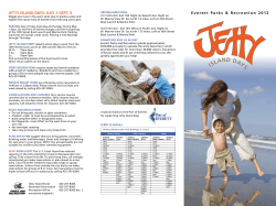 Jetty Island Schedule 2012