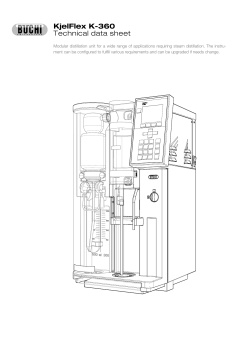 KjelFlex K-360 Technical data sheet