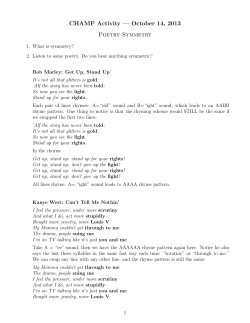 the worksheets we went through in class