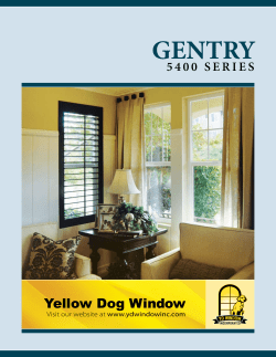 gentry - Yellow Dog Windows