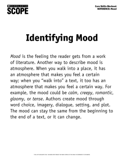 Identifying Mood