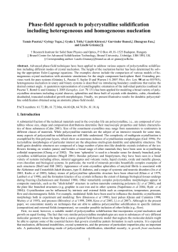Phase-field approach to polycrystalline