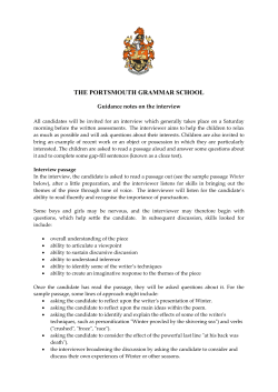 THE PORTSMOUTH GRAMMAR SCHOOL