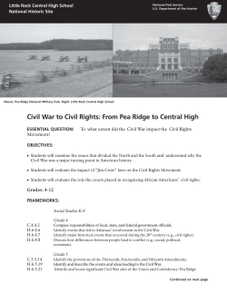 Civil War to Civil Rights Lesson Plan