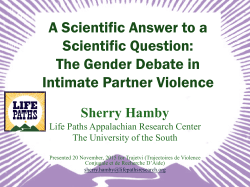 A Scientific Answer to a Scientific Question: The Gender Debate in