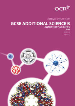 gcse additional science b