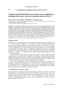 Temporal-spatial distribution of non