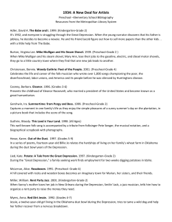 1934: A New Deal for Artists