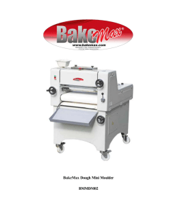 BakeMax Dough Mini Moulder BMMDM02