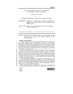 SJR6 - Nevada Legislature