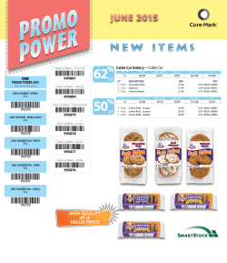 promo power june &copy;2015 - Core-Mark
