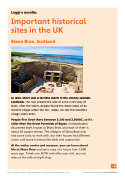 Important historical sites in the UK