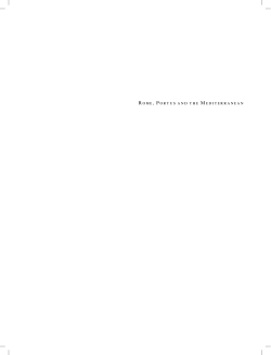 Rome, Portus and the Mediterranean
