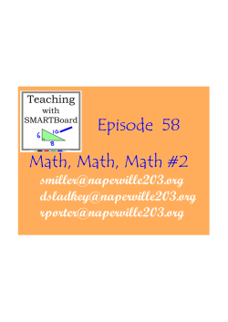 PDF of SMARTBoard notebook episode 58