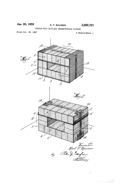 Single-void unitized transportable package