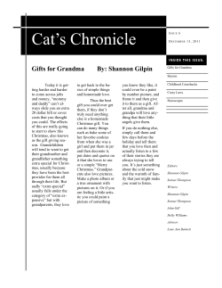 Cat`s Chronicle - Summers County High School