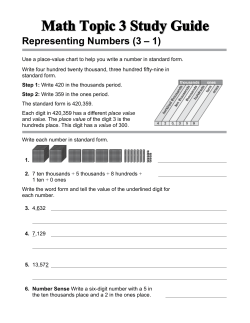 EnVisions Study Guide Topic 3