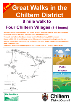 8 mile - Great walks in the Chiltern District