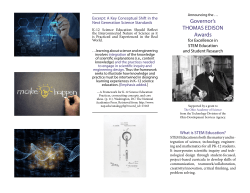 Governor`s THOMAS EDISON Awards