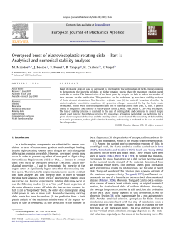 Overspeed burst of elastoviscoplastic rotating disks Part I: Analytical