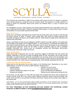 Scylla Trial and Jury Monitoring