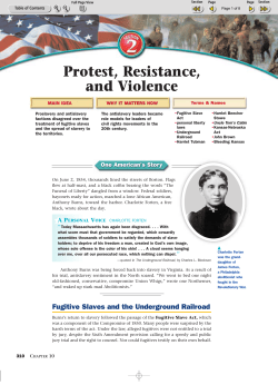 Protest, Resistance, and Violence