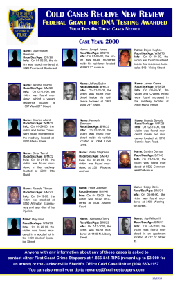 cold cases receive new review