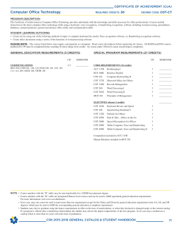 Computer Office Technology