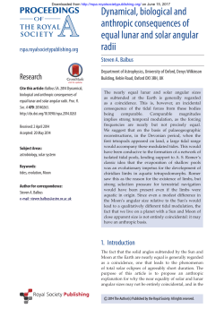 Full Text  - Proceedings of the Royal Society A