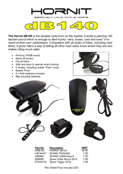 The Hornit dB140 is the loudest cycle horn on the market. It emits a