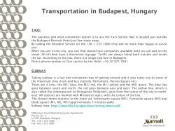 Budapest Transportation