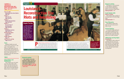 Louisiana`s Reconstruction Era: Riots and Rebuilding Louisiana`s